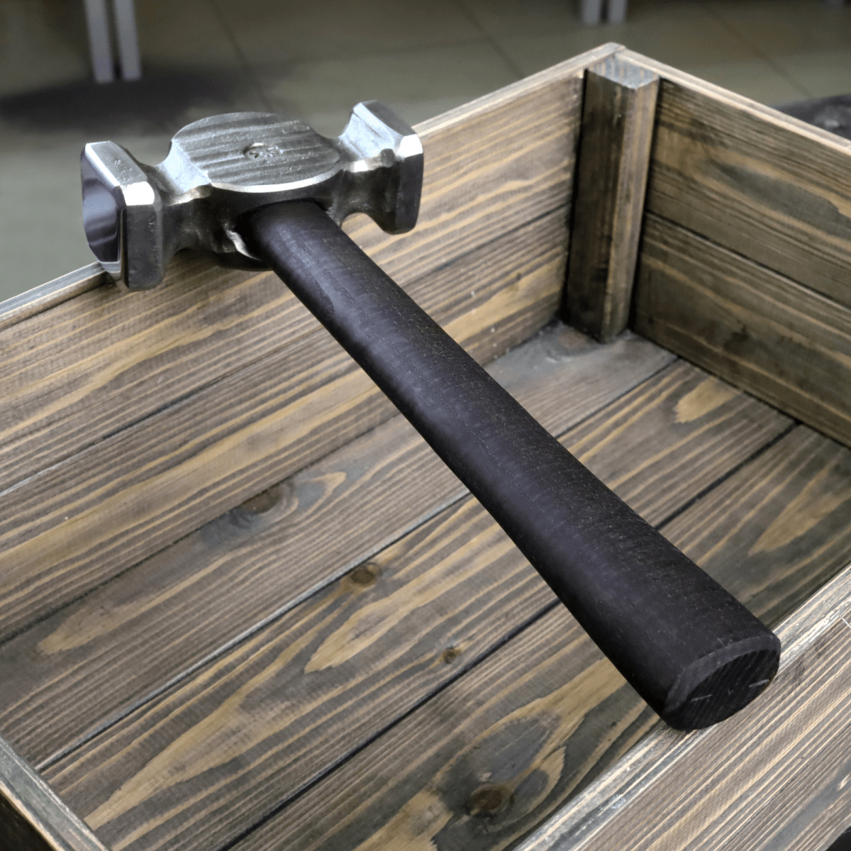 Square Circle Rounding Hammer for blacksmithing from AncientSmithy