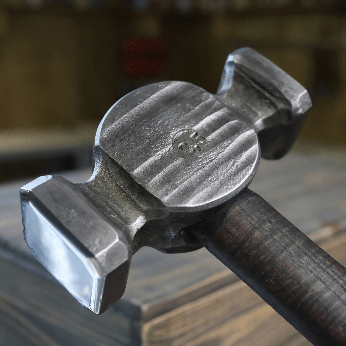 Square Circle Rounding Hammer for blacksmithing from AncientSmithy