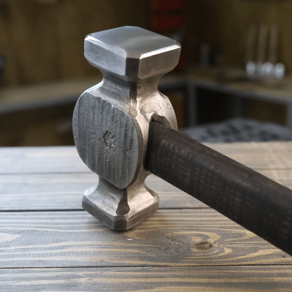 Square Circle Rounding Hammer for blacksmithing from AncientSmithy