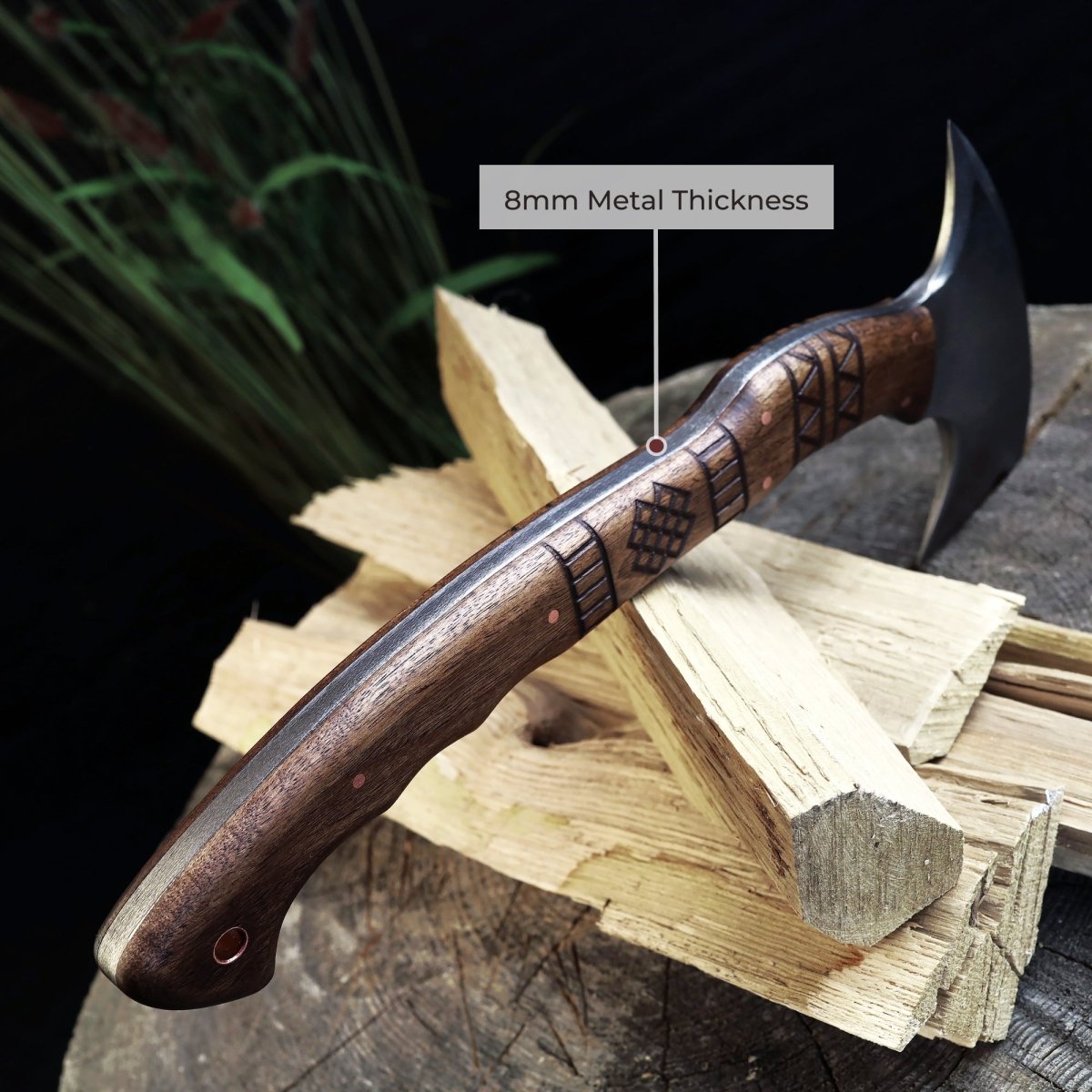 Сustom made tomahawk "Ogun" from AncientSmithy