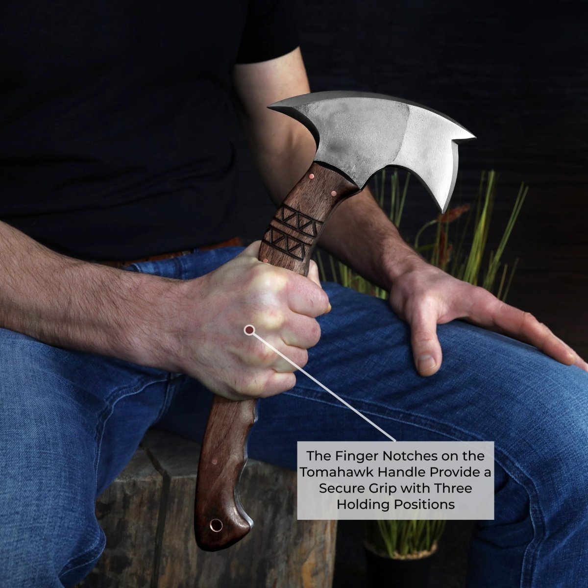 Сustom made tomahawk "Ogun" from AncientSmithy