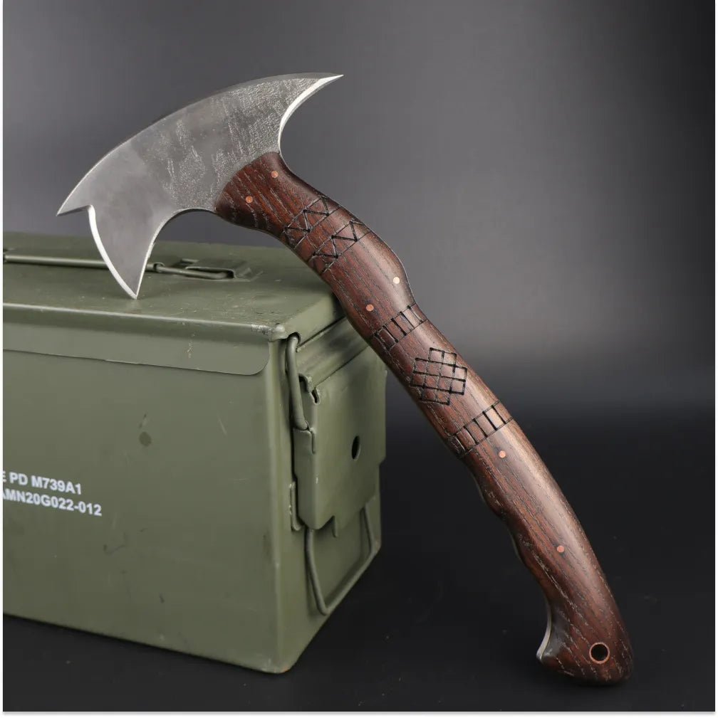 Сustom made tomahawk "Ogun" from AncientSmithy