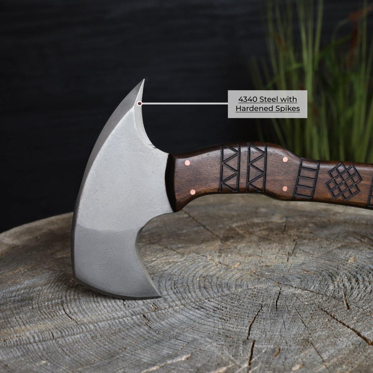 Сustom made tomahawk "Ogun" from AncientSmithy