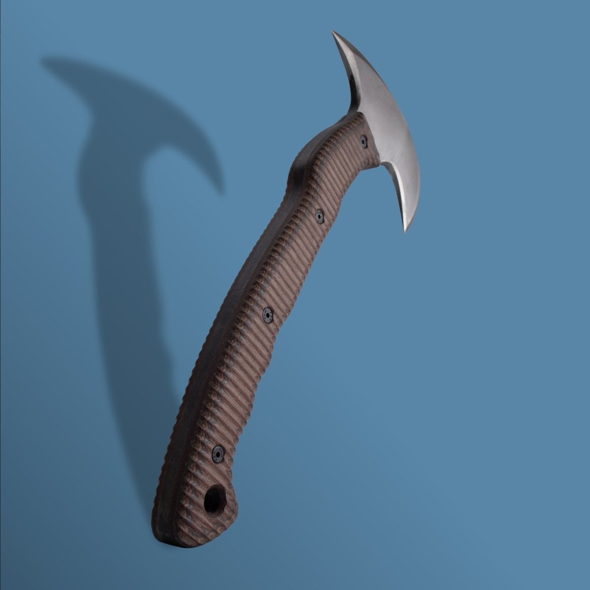 Tactical tomahawk "Wendigo" with polymer composite handle from AncientSmithy