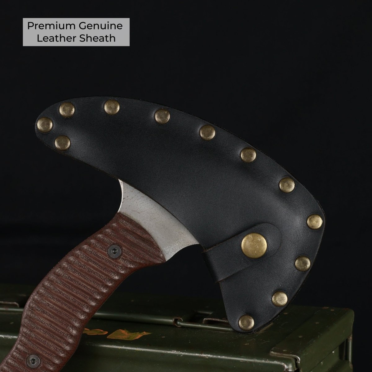 Tactical tomahawk with blade and spike 13.77" - polymer composite handle from AncientSmithy