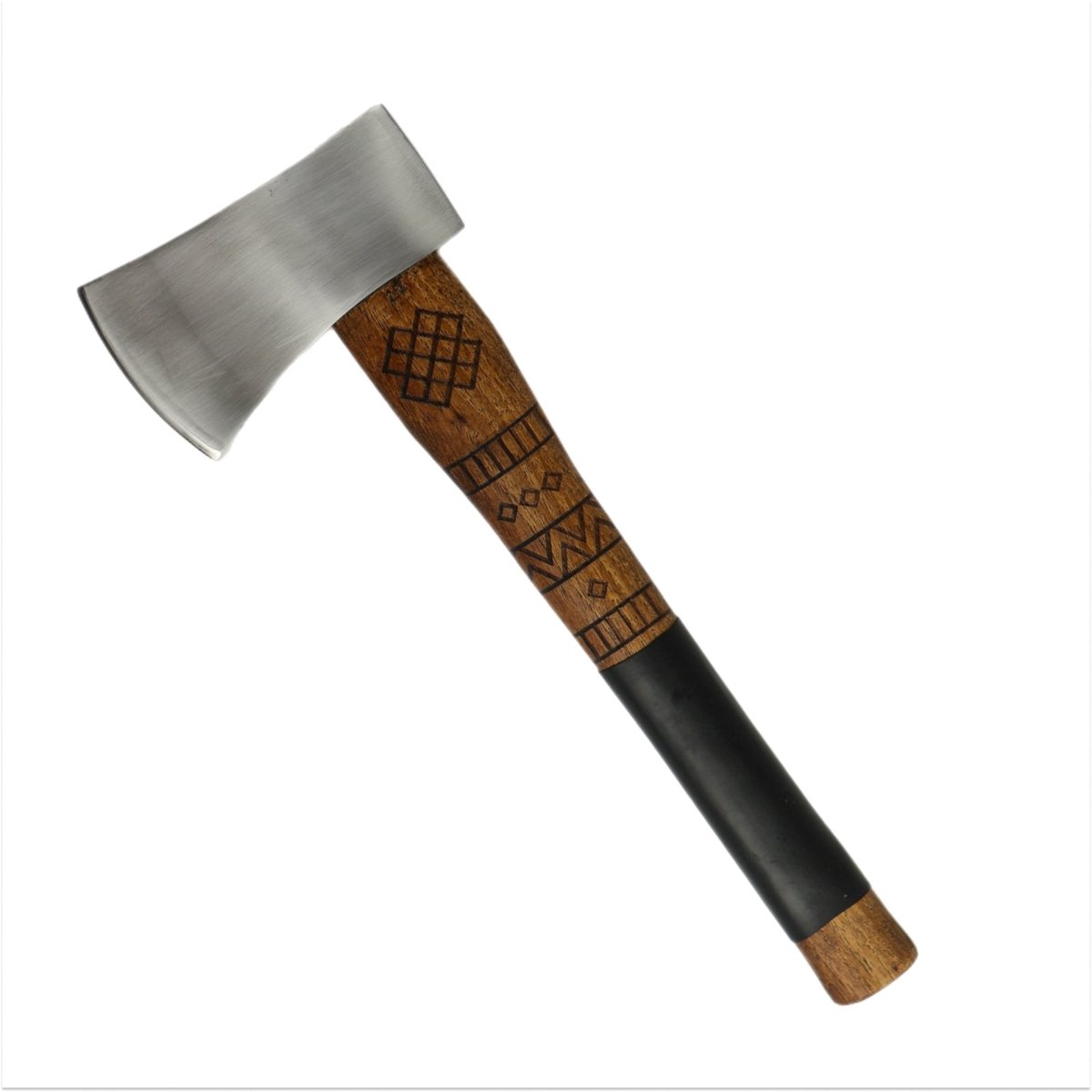 Throwing axe "Runebjorn" with rubber wrap from AncientSmithy