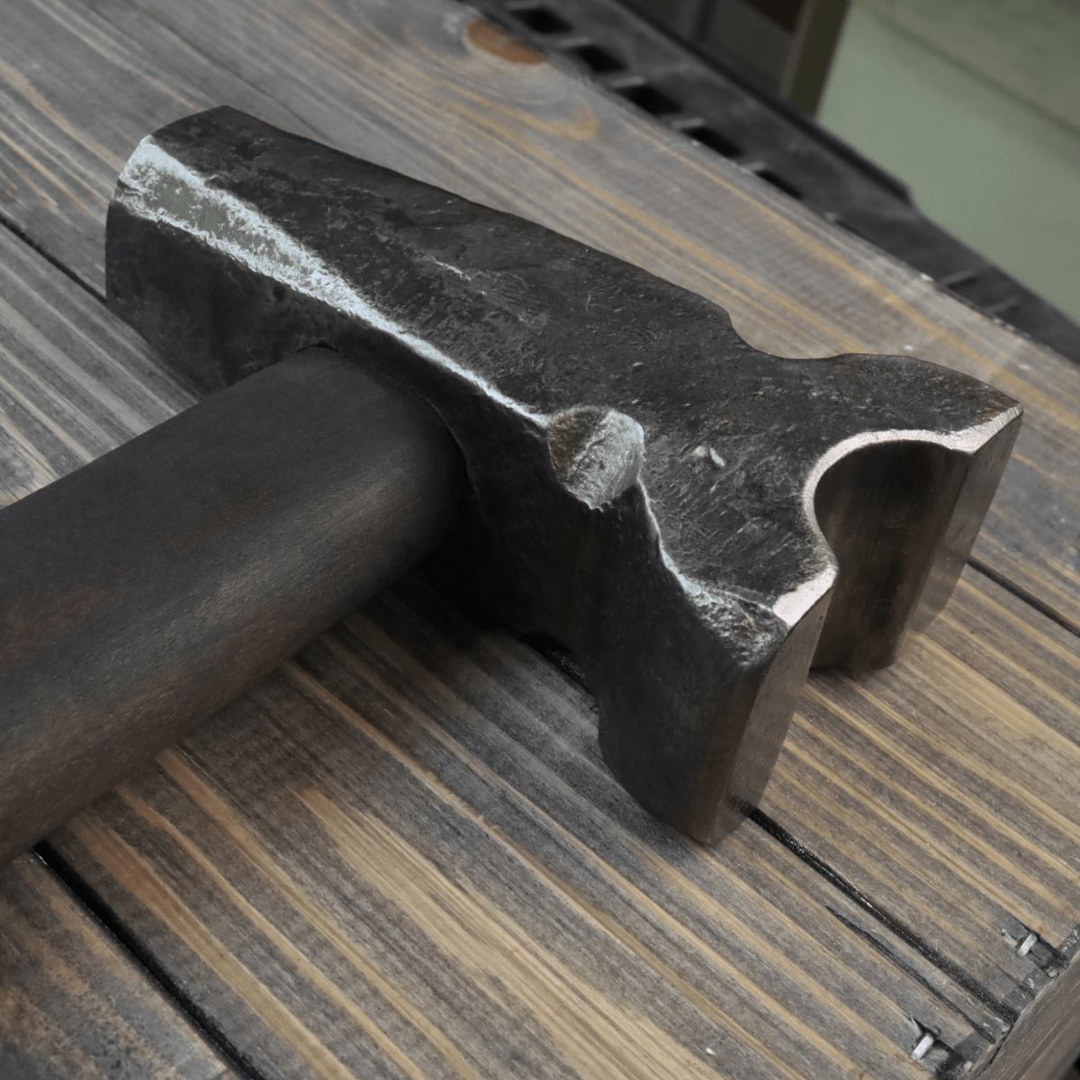 Top swage hammer with different work zones from AncientSmithy