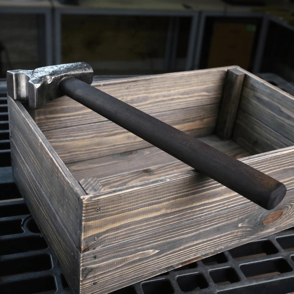 Top swage hammer with different work zones from AncientSmithy