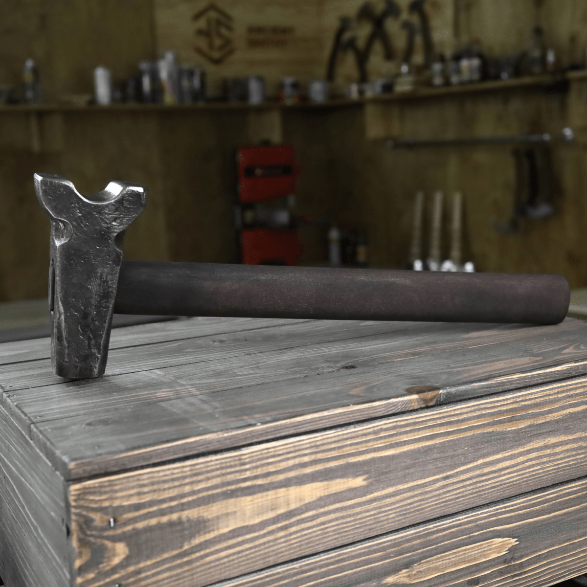 Top swage hammer with different work zones from AncientSmithy