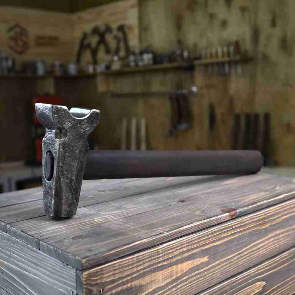 Top swage hammer with different work zones from AncientSmithy