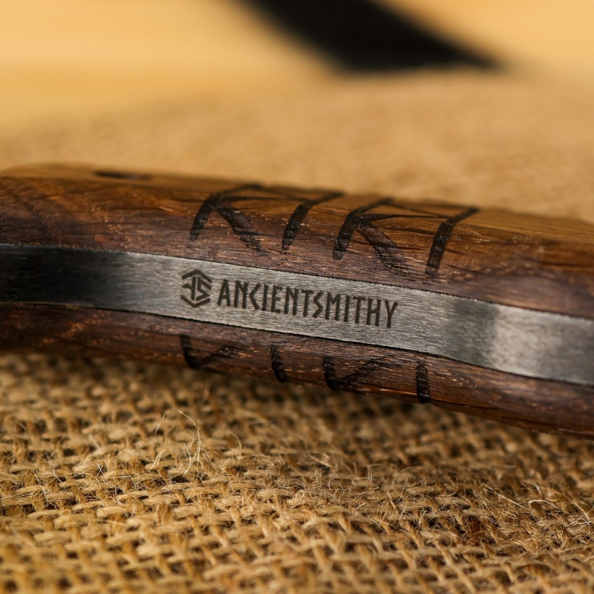 Tribal engraved tomahawk "Navaro" from AncientSmithy