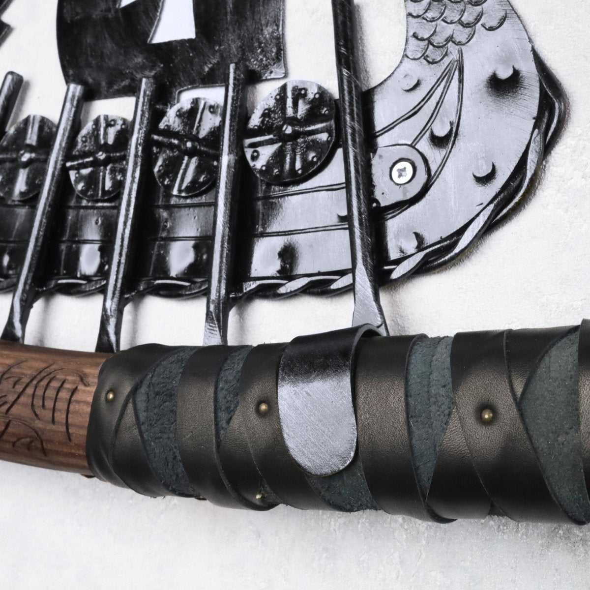 Upgrade Your Display – Drakkar Axe Holder from AncientSmithy