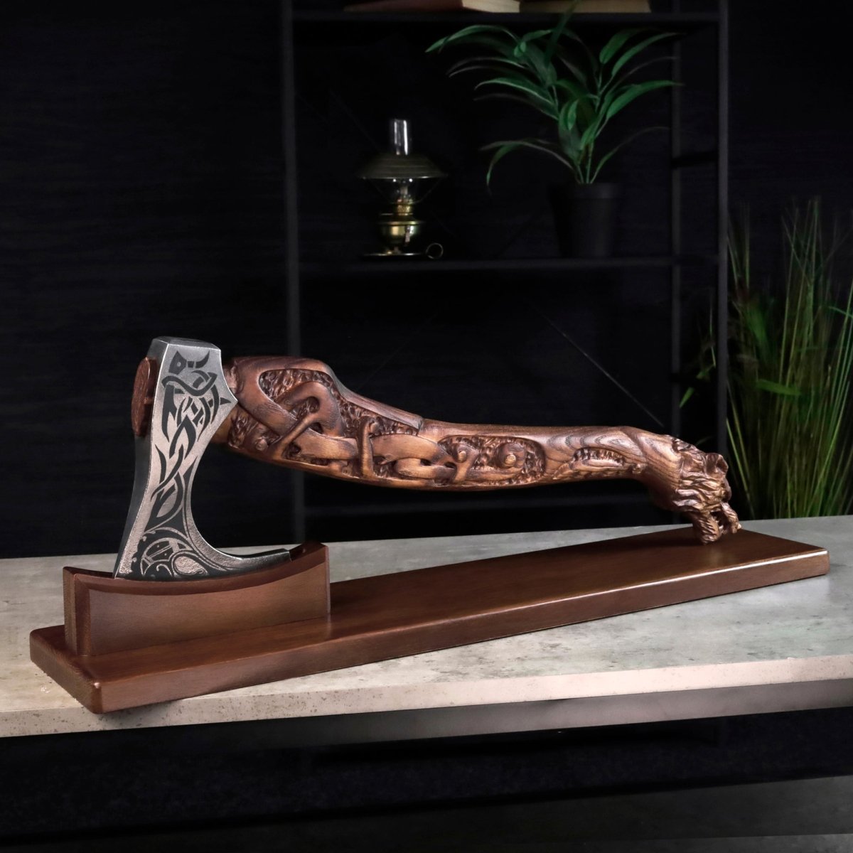 Viking axe handmade Ulfhednar Warriors from AncientSmithy
