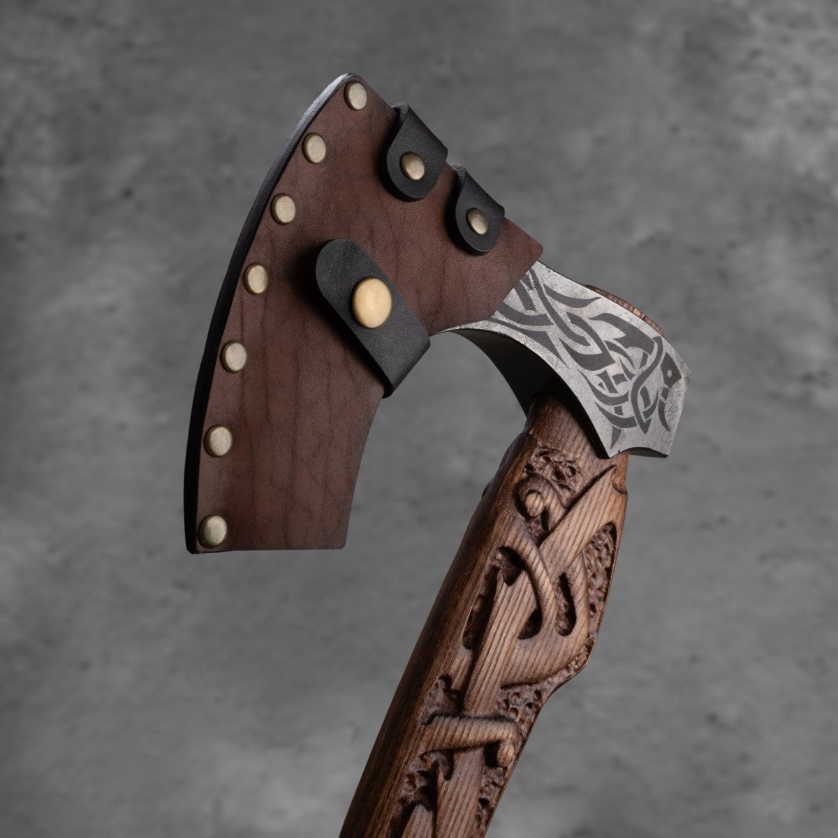 Viking axe handmade Ulfhednar Warriors from AncientSmithy