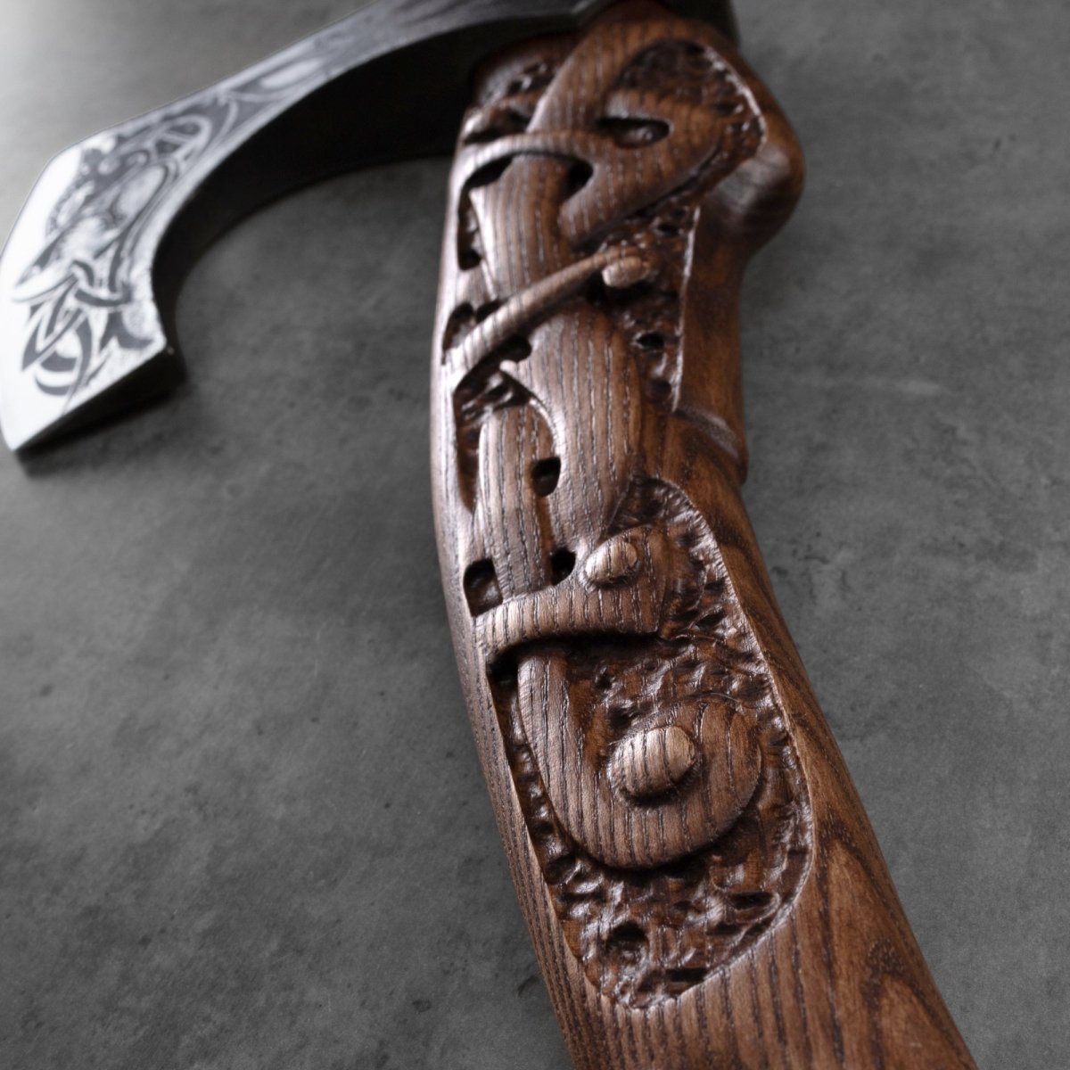 Viking axe handmade Ulfhednar Warriors from AncientSmithy