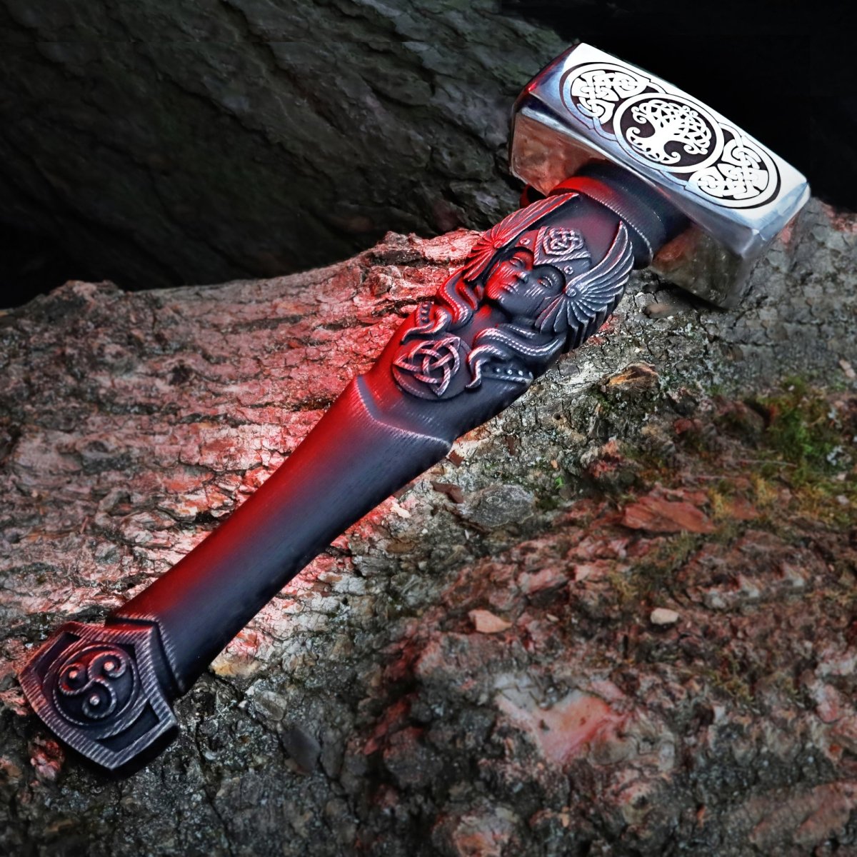 Viking hammer "Brynhildr" from AncientSmithy