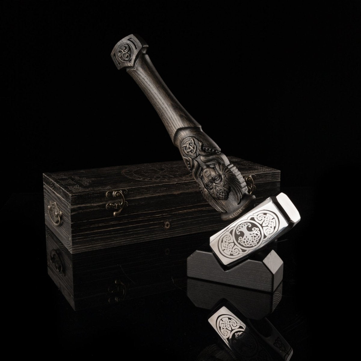 Viking hammer "Brynhildr" from AncientSmithy