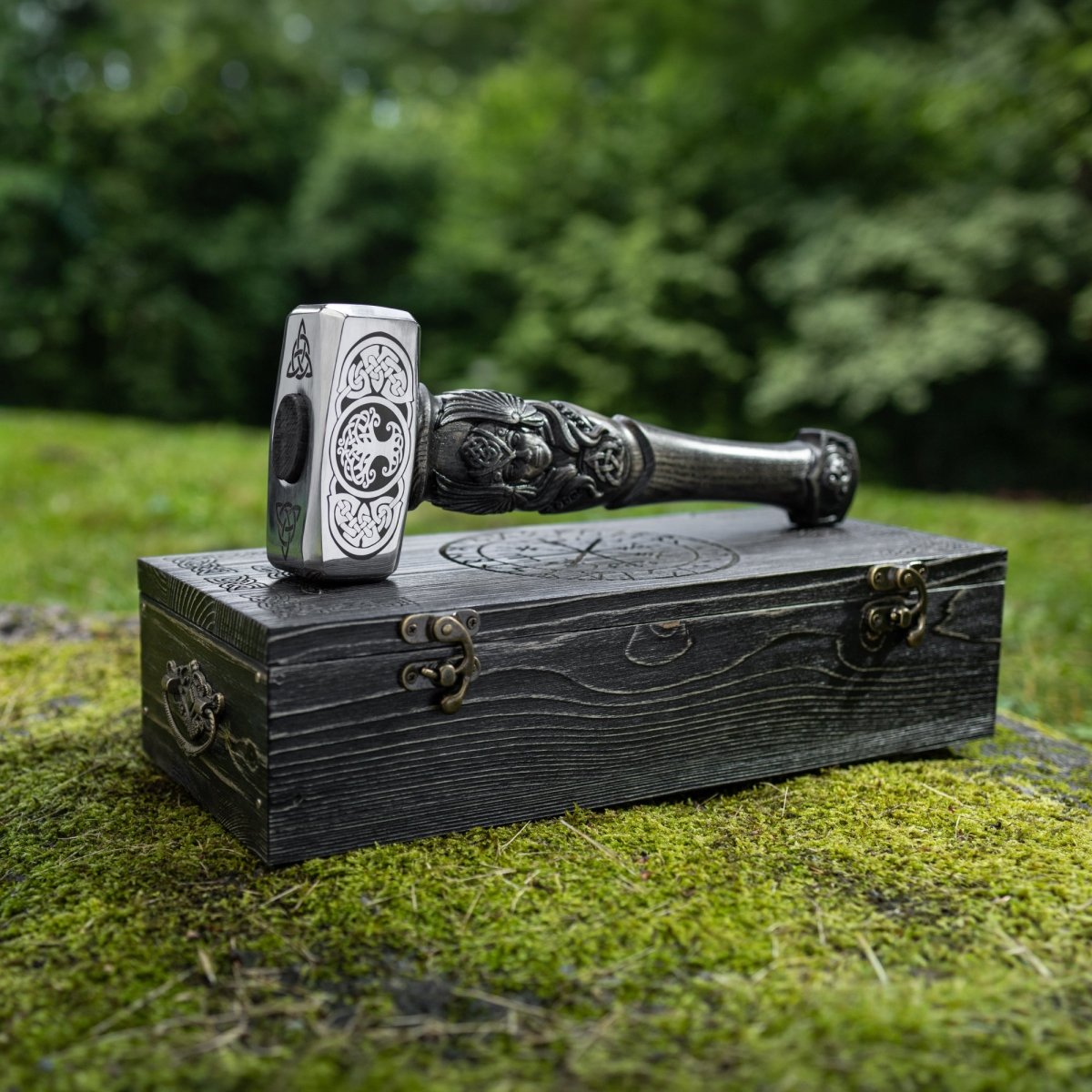 Viking hammer "Brynhildr" from AncientSmithy