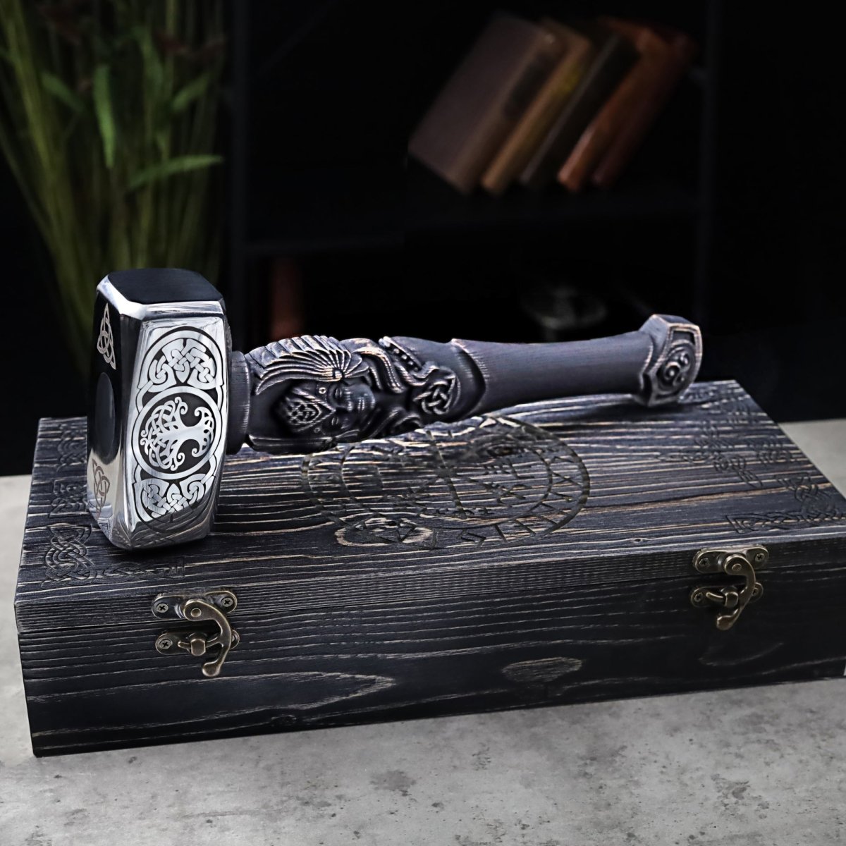 Viking hammer "Brynhildr" from AncientSmithy