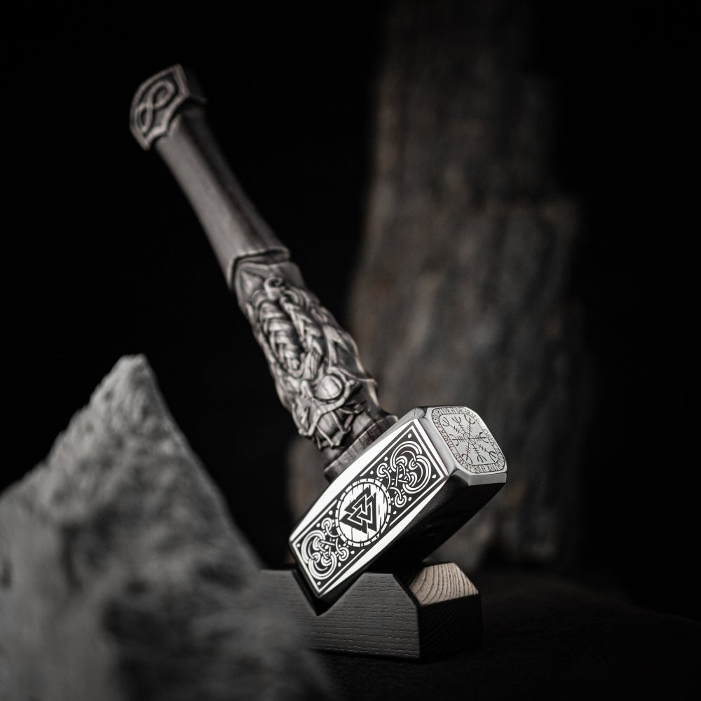 Viking unique hammer "Goibniu" from AncientSmithy