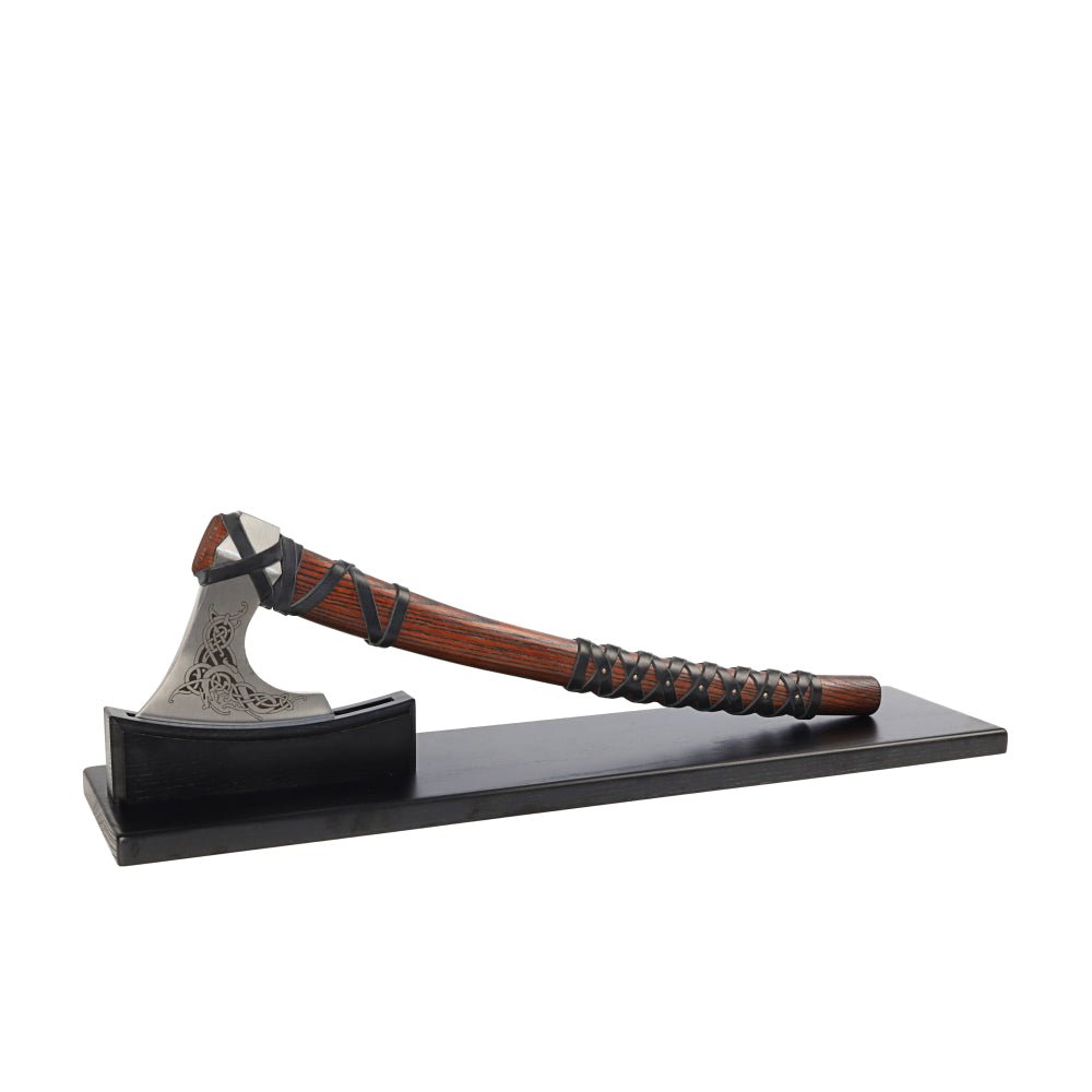 Wooden stand for axe Black 25.6" from AncientSmithy