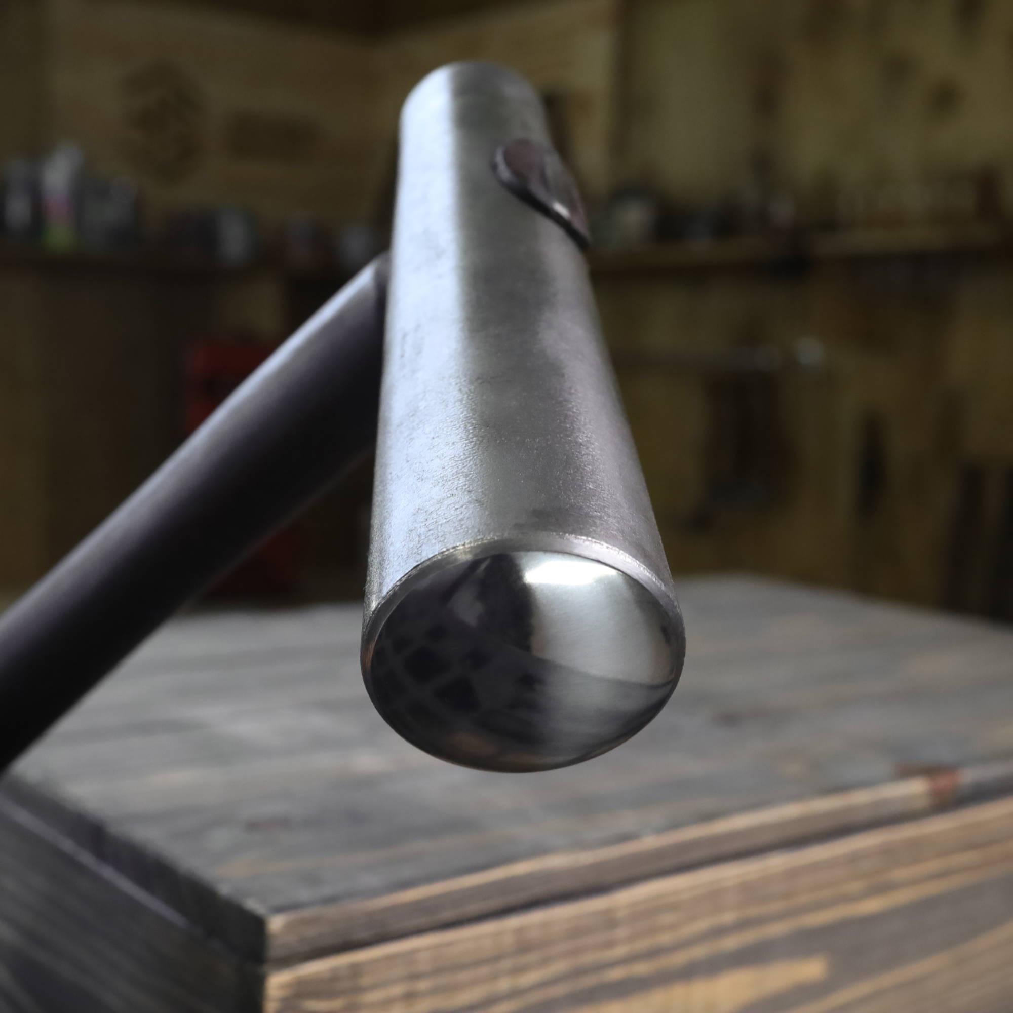 Japanese blacksmith double headed round hammer 2.4 lbs
