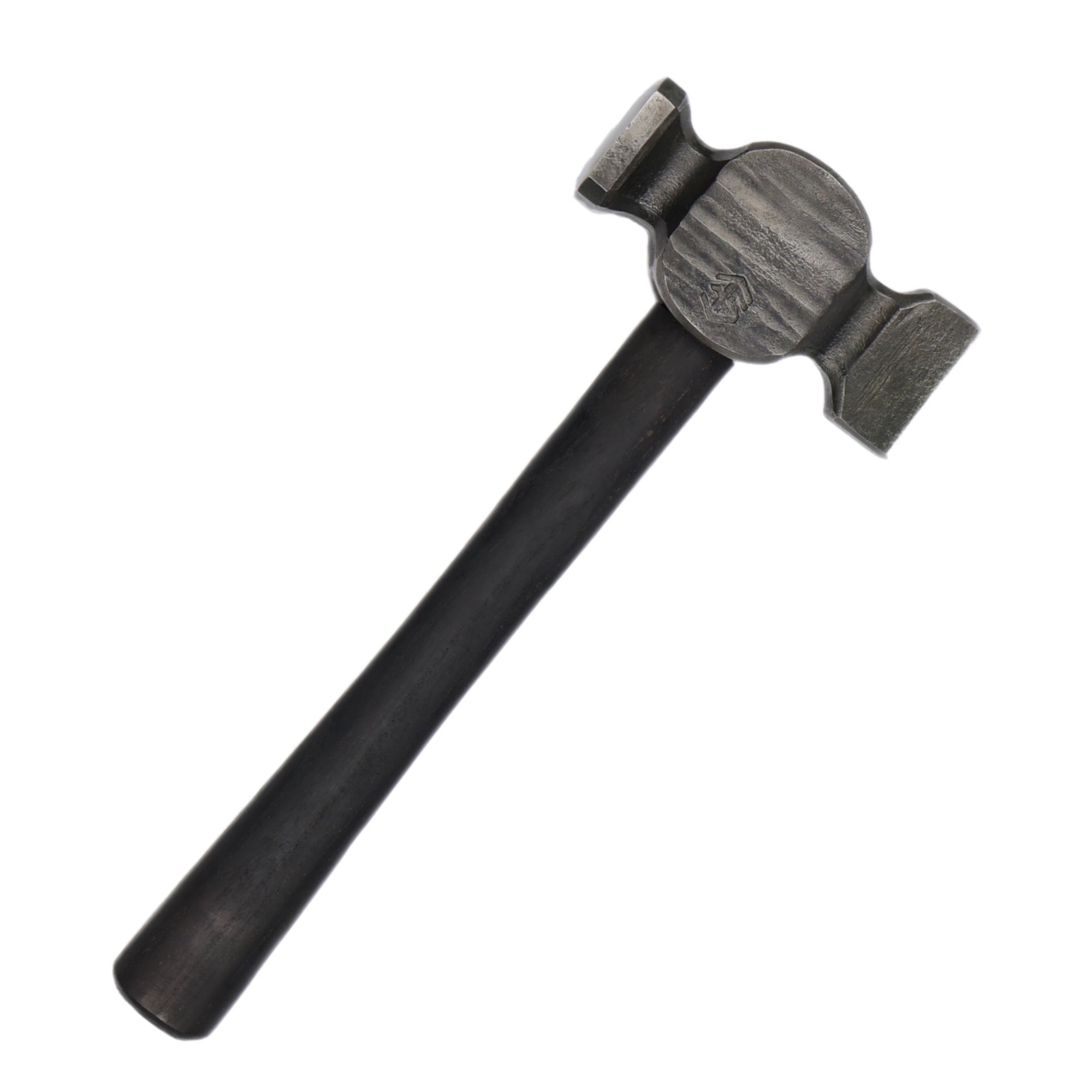 Fullered straight peen top hammer, hand forged