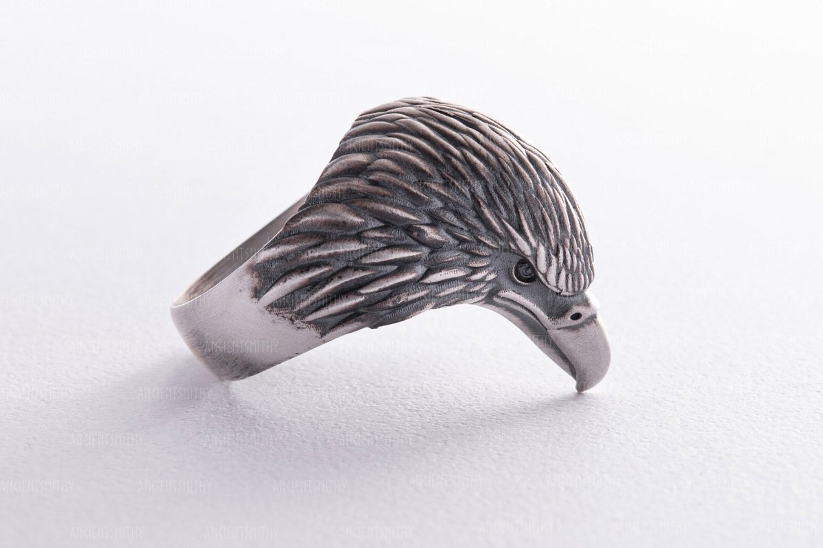 American Eagle Sterling Silver Ring from AncientSmithy