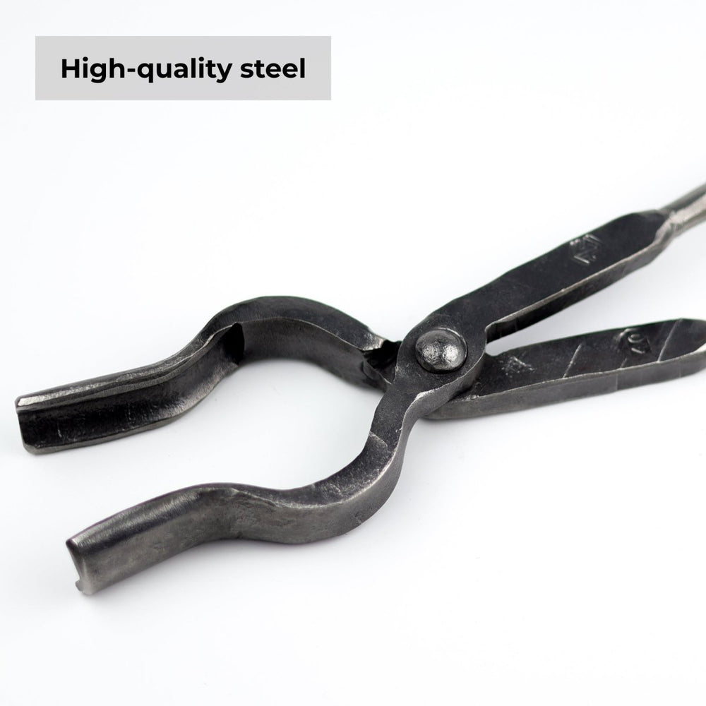 Blacksmith Tongs for round blanks Premium blacksmith tools