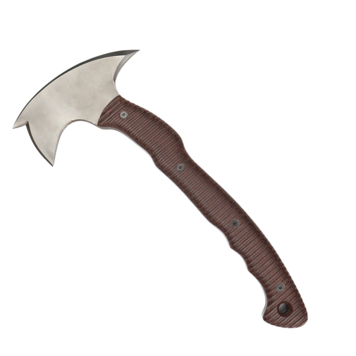 Combat three spikes tomahawk with polymer composite handle 13.77" from AncientSmithy