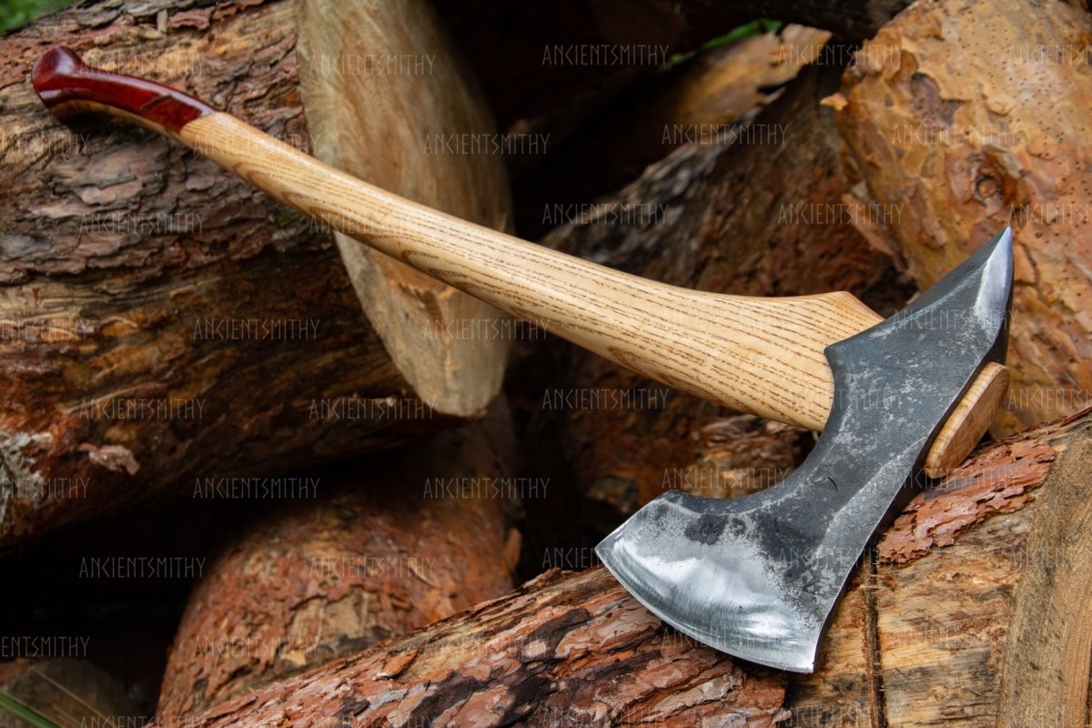 Double bit axe "Guthrum Old" from AncientSmithy