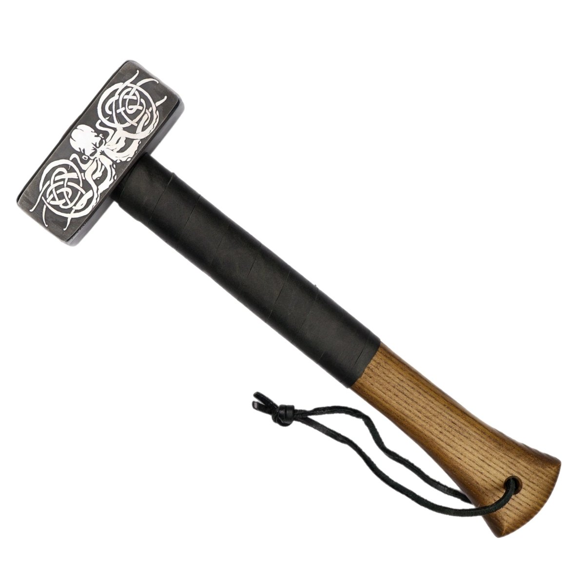 Handmade viking hammer "Kraken" 4.18lb from AncientSmithy