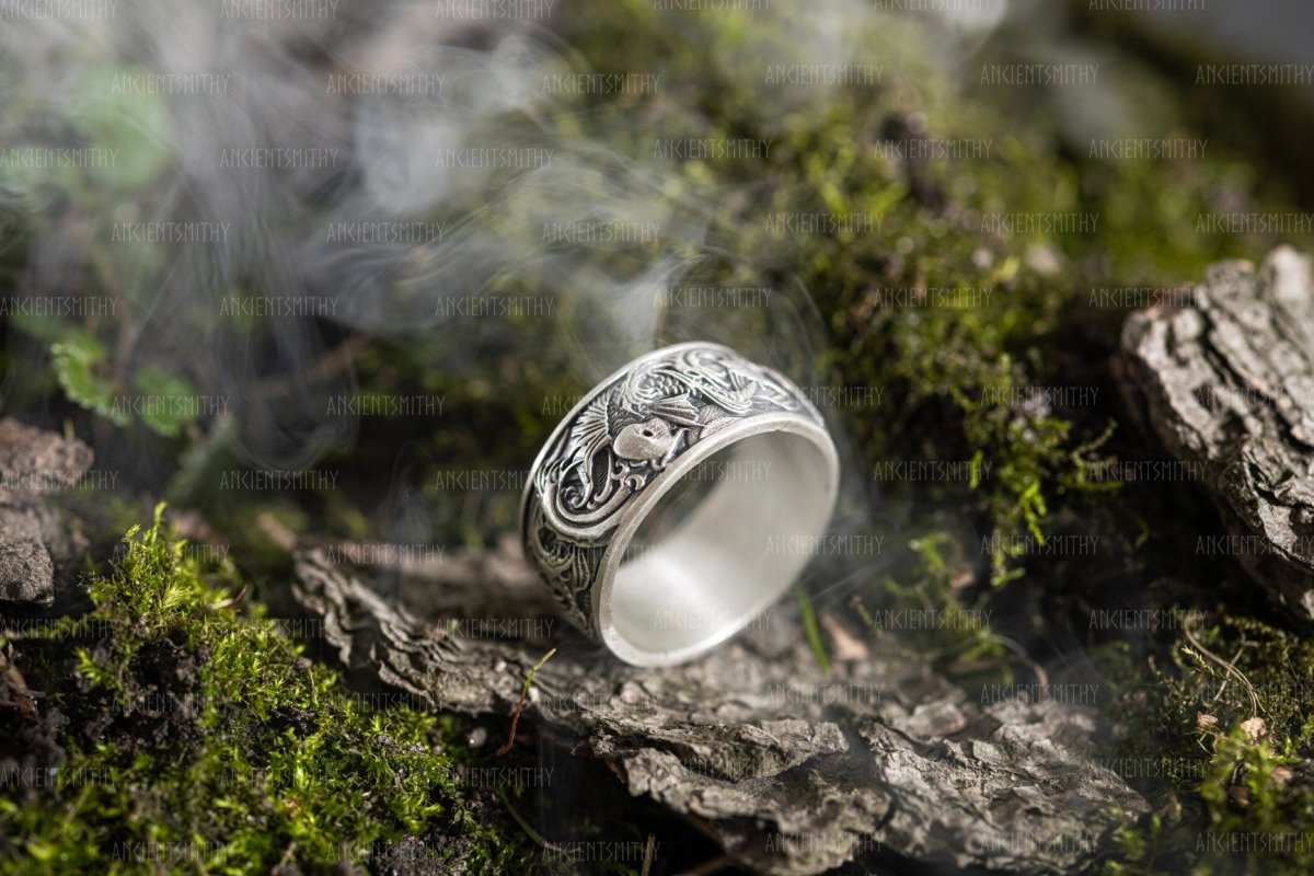 Nature Inspired Ring "Rem" from AncientSmithy