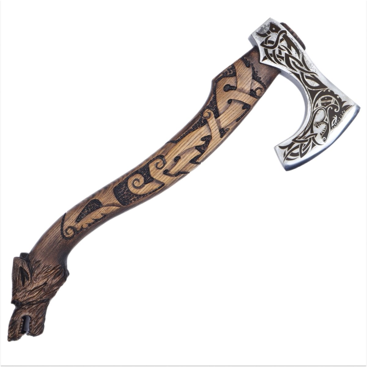 Viking axe handmade Ulfhednar Warriors from AncientSmithy
