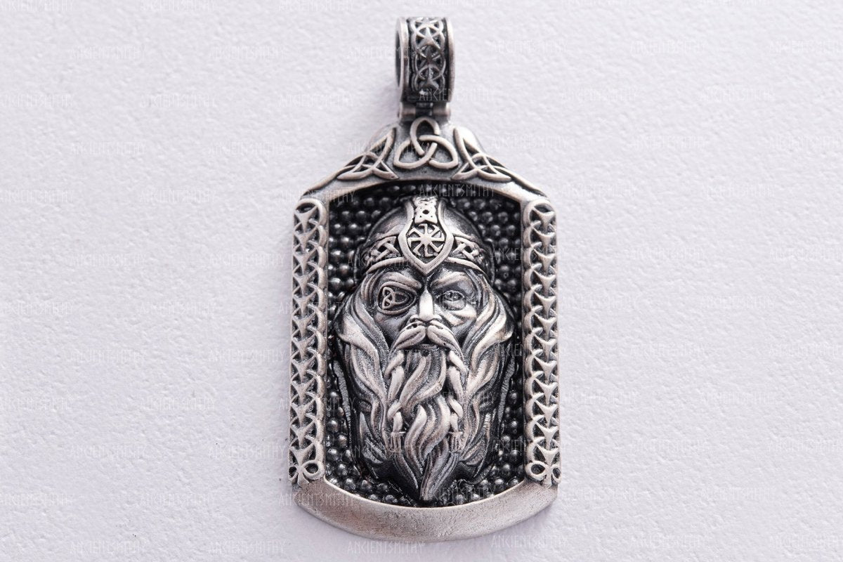 Viking God Odin Pendant from AncientSmithy
