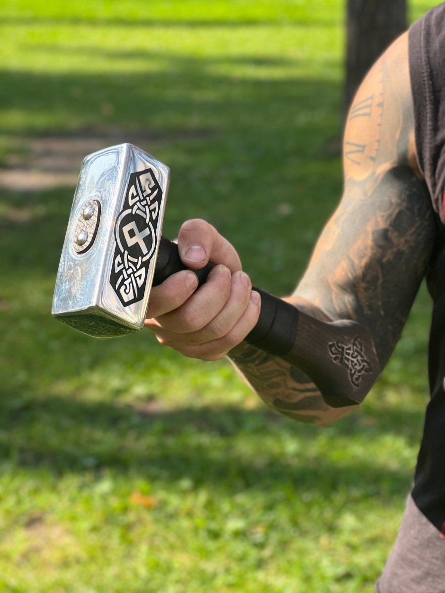 Thor's Hammer Tattoo: Mjölnir and Its Powerful Meaning - Viking Style