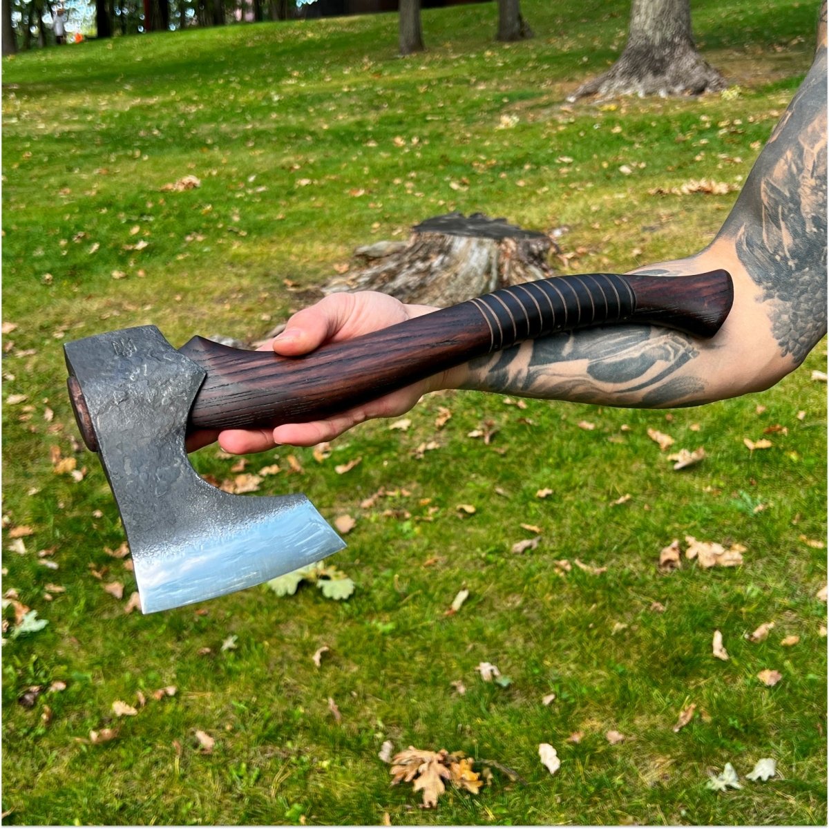 Viking handmade hatchet “Balder” from AncientSmithy